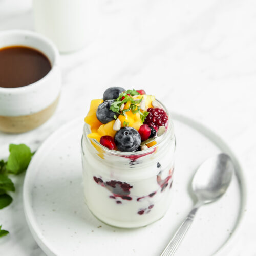 Fruit Parfait with Yogurt - Give Recipe