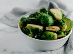 HOW TO COOK BRUSSELS SPROUTS + TANGY RECIPE