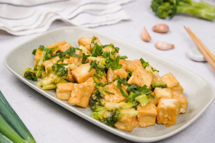 Broccoli and Tofu Stir-Fry