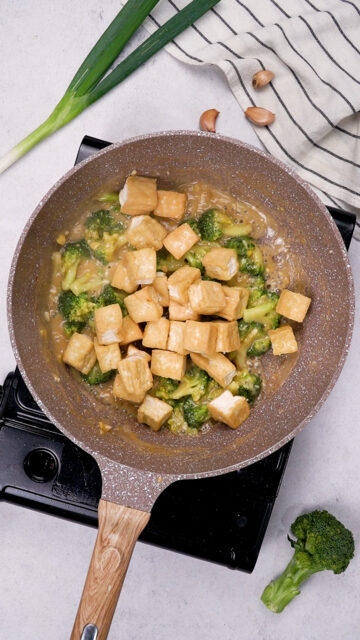 Broccoli and Tofu Stir-Fry