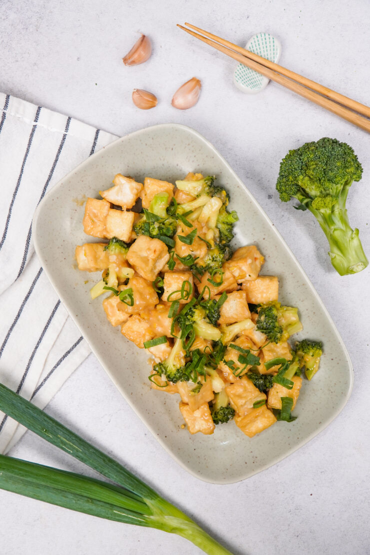 Tofu Broccoli Stir Fry