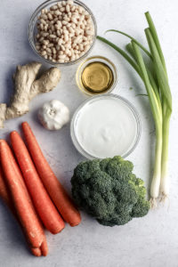 Carrot Broccoli Ginger Soup Ingredients