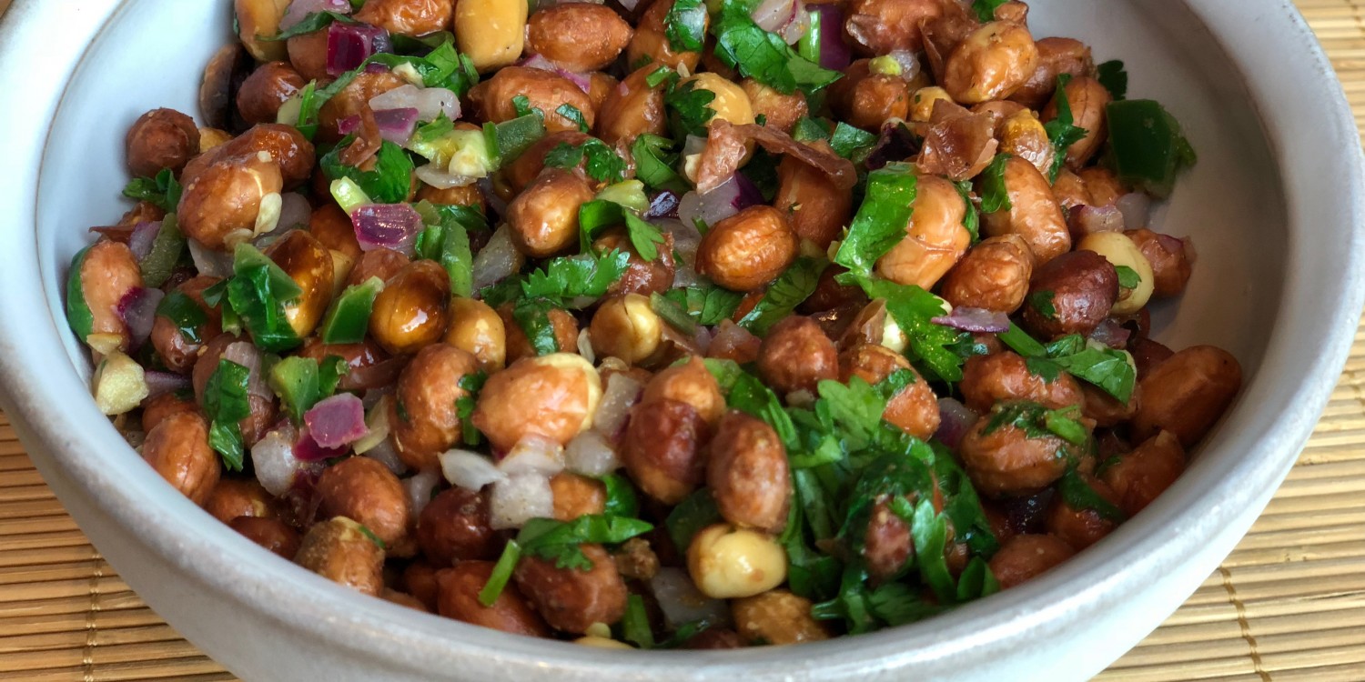 Spicy Cocktail Peanuts Veggiecurean