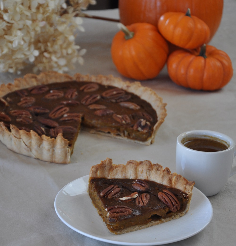 Chai Masala Pumpkin Pie Veggiecurean