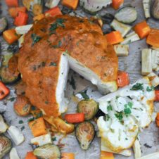 Vegan Spiced Roasted Cauliflower with Vegetables Recipe