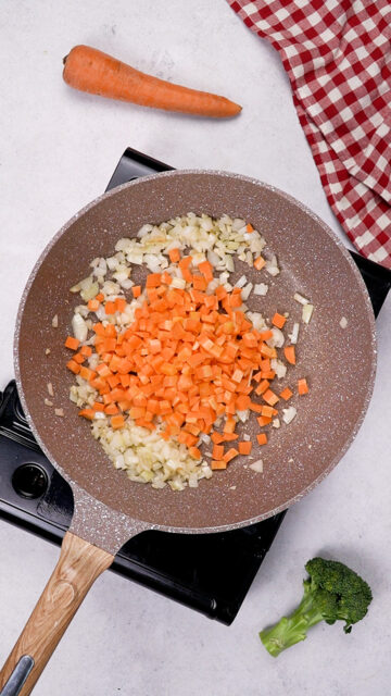 Korean Vegetable Tofu Stir Fry Instructions