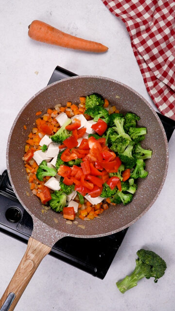 Korean Tofu Stir Fry