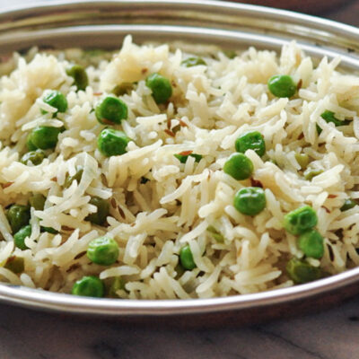 Peas Pulao (Matar Pulao): Easy Rice Recipe - Veggiecurean