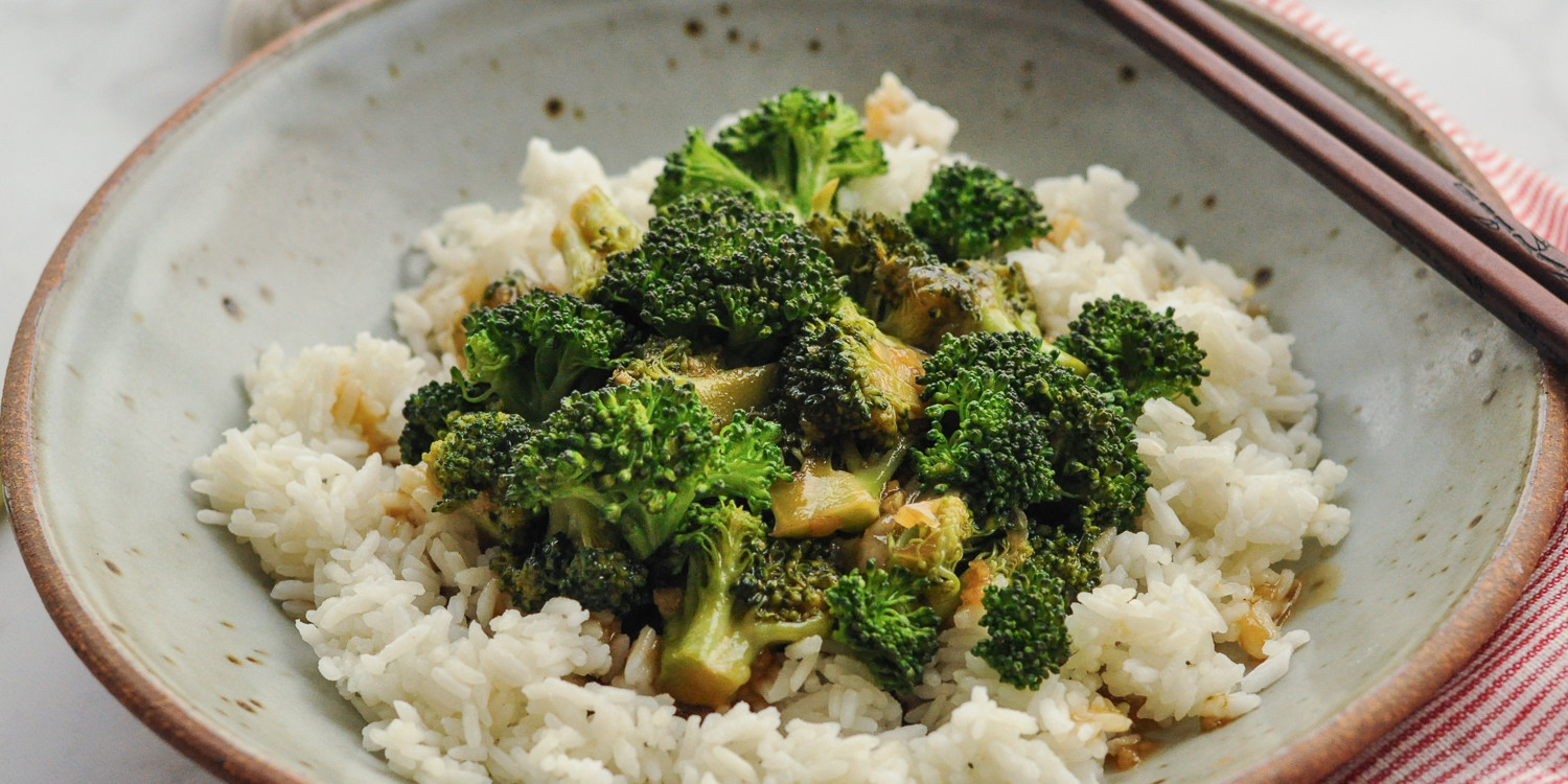 Broccoli with Garlic Sauce Veggiecurean