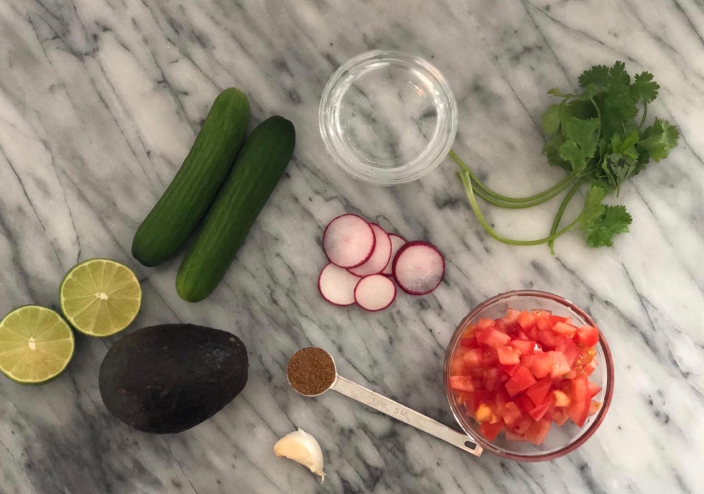 Avocado Cucumber Gazpacho 2 - Veggiecurean