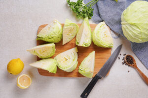 Cabbage wedges