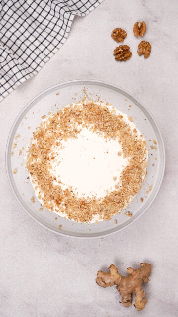 Decorated Carrot Cake