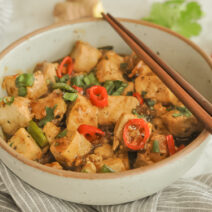 Black Pepper Tofu - Take out Style