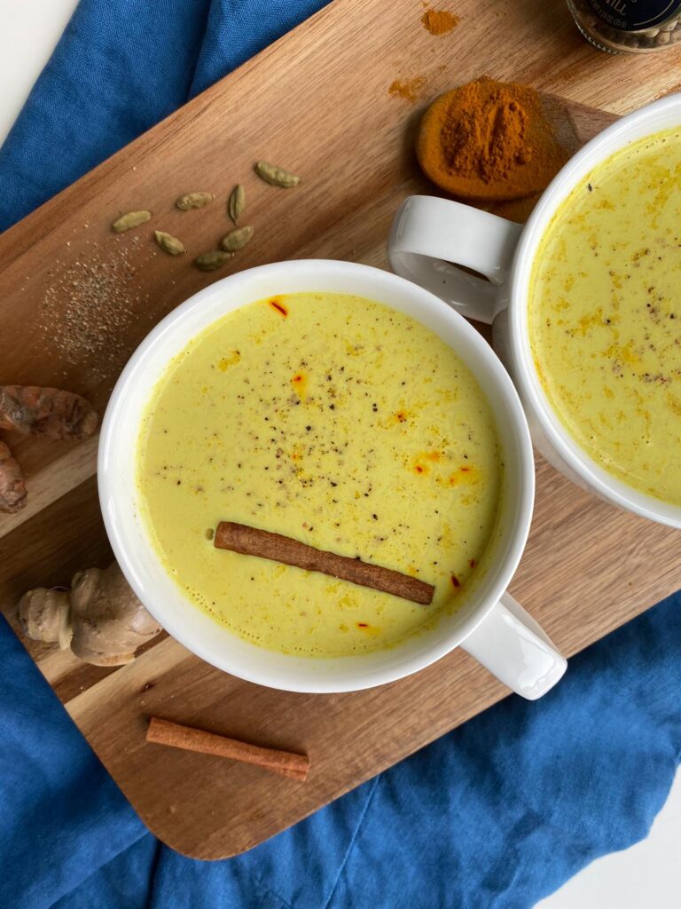 Vegan Turmeric Latte (Golden Milk) - Veggiecurean