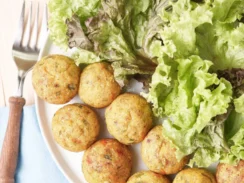 Savory Keto Vegan Pancake Low Carb