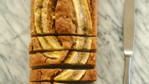 Banana Bread with Nuts and Figs